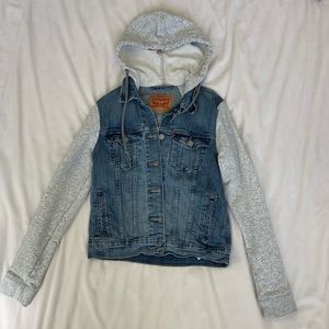 Levi’s sweater denim jacket